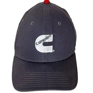 Cummins Baseball Hat Cap Charcoal Gray Adjustable New Era MEDIUM LARGE 2017